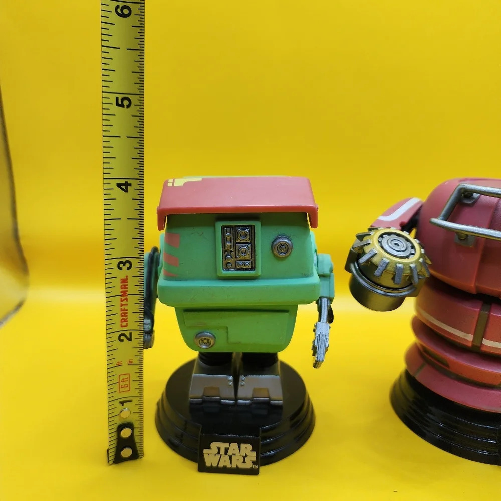 Star Wars Funko Pop! Solo Fighting Droids 2-Pack - Loose - Picture 3 of 4